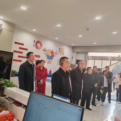 历城区老干部局一行到全福街道名辉豪庭社区观摩交流老干部工作