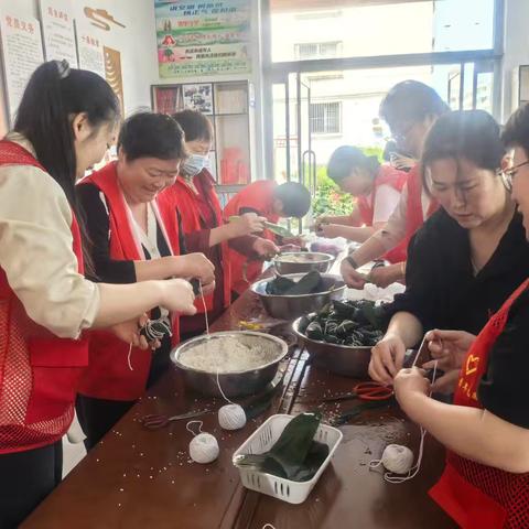 乐安街道富强社区开展“浓情端午 粽叶飘香”主题活动