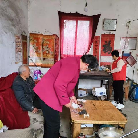 雷锋在身边，志愿邻里情—张天井村新时代文明实践站巾帼志愿服务队开展学雷锋志愿服务活动