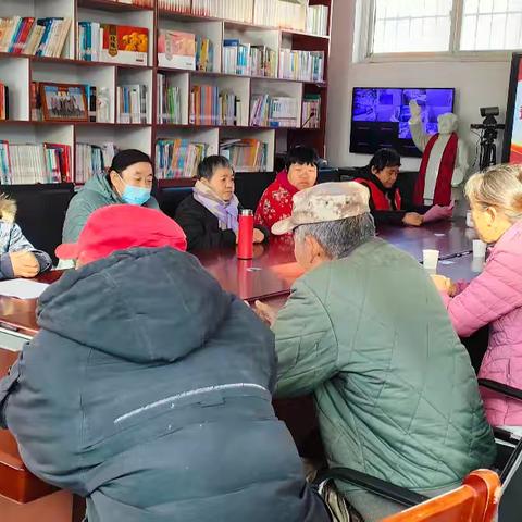 张天井村宣传防一氧化碳中毒活动