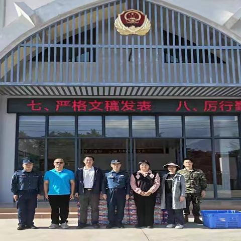 新村镇开展“春节”前走访慰问驻军活动