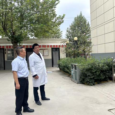 秦纺医院开展国庆节前安全检查，筑牢健康守护防线 ‍ ‍ ‍