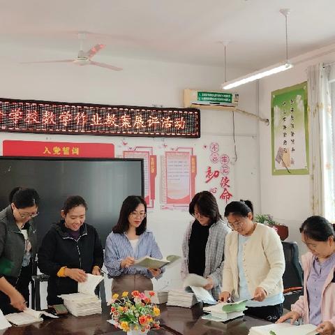 精耕细“作”  “业”精于勤———临清市艾寨丕介学校数学作业教案展评活动