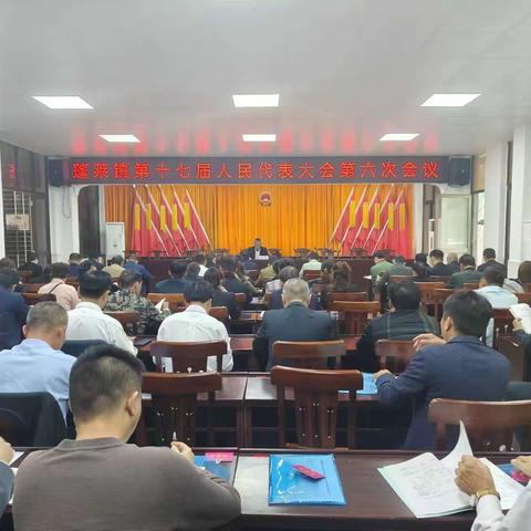 蓬莱镇召开十七届人民代表大会第六次会议