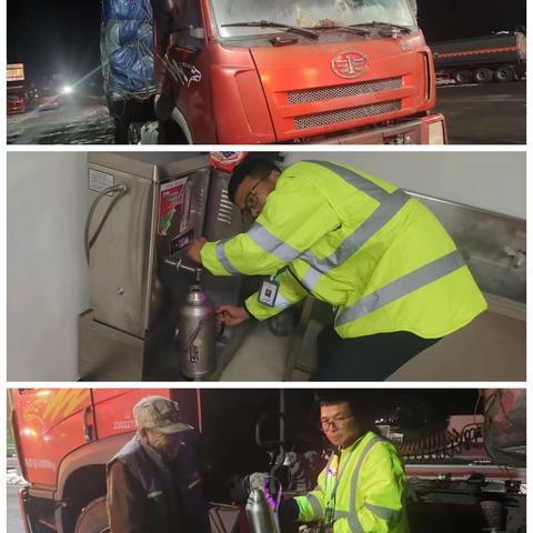 【德惠分公司】寒冷雪天送温暖 志愿服务暖司乘