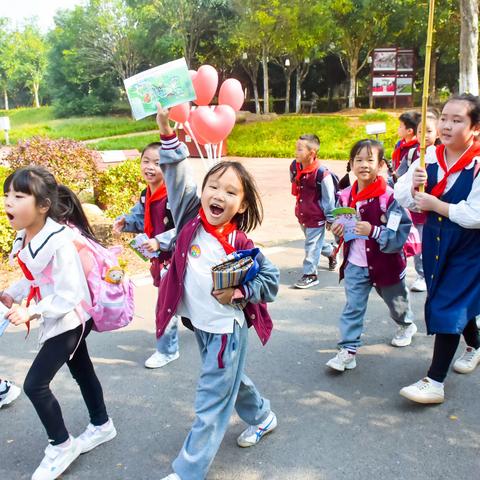 紫薇秋日研学拍了拍你｜寓教于乐，把课堂搬到大自然～