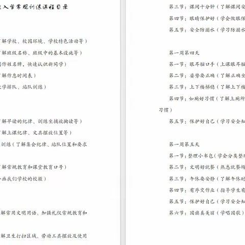 萌娃入学第一课，习惯养成正当时  ——玉溪第五小学一年级 "一周习惯养成" 活动纪实​