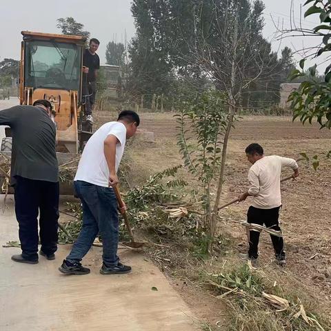 【三零创建】李源屯镇牌杨庄村环境整治工作推进