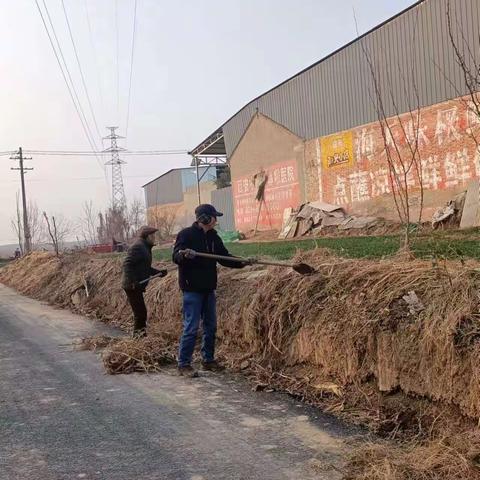 鹿苑街道持续开展春节后村庄清洁行动，巩固春节期间环境卫生整治成果！