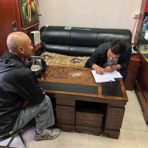 华藏寺司法所开展社区矫正对象走访活动