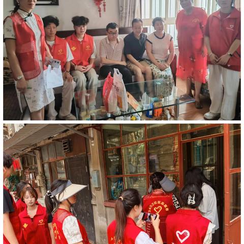 【莲湖★枣园】青春温度进家门 西安青年志愿者3402社区暖心行