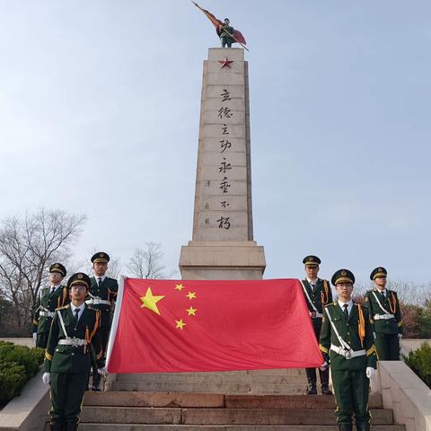 “缅怀革命先烈 凝聚奋进力量”——阜宁县实验初中长春路校区举行清明祭英烈活动