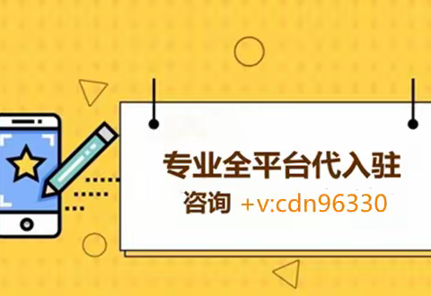 视频号产业带服务商怎么入驻需要什么资质