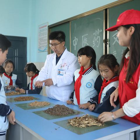 弘扬中医药文化，共享健康生活——傅坊乡中心小学开展“中医药进课堂”活动