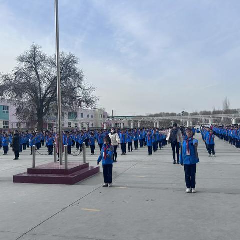 同做广播操，共圆健康梦 轮台县第十三小学广播操比赛