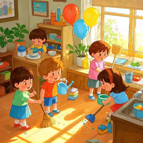 劳动争章，青禾“家务小达人”养成记