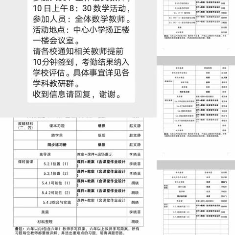 凝心聚力，以研促教——地方镇中心校五年级数学集体备课活动