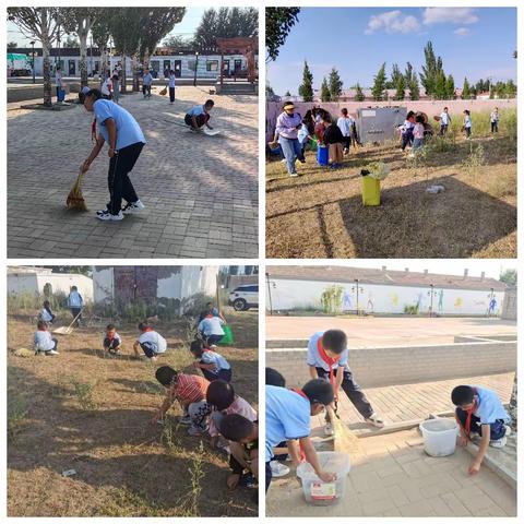 时光恰好 初秋相见——达拉特旗恩格贝镇惠棋侨心小学“开学第一课”系列活动