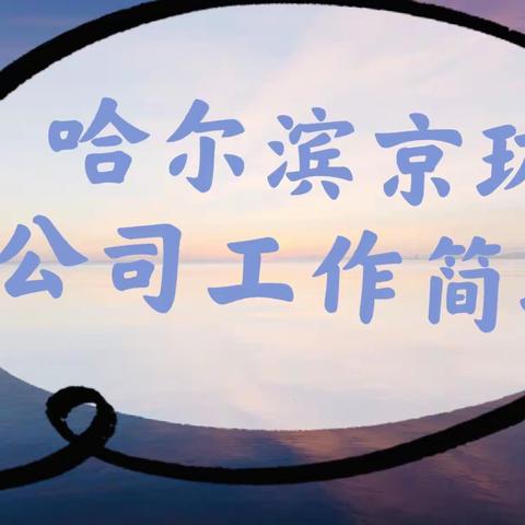 哈尔滨京环公司6月22日工作简报