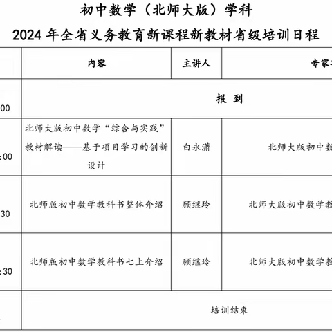 【课题动态】盛夏研训花正开，笃行致远向未来——2024年江西省义务教育新教材省级培训总结