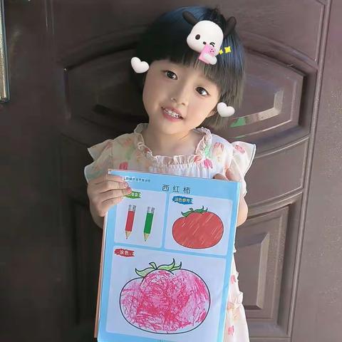 李原乡第一中心幼儿园 小班绘画《西红柿🍅》