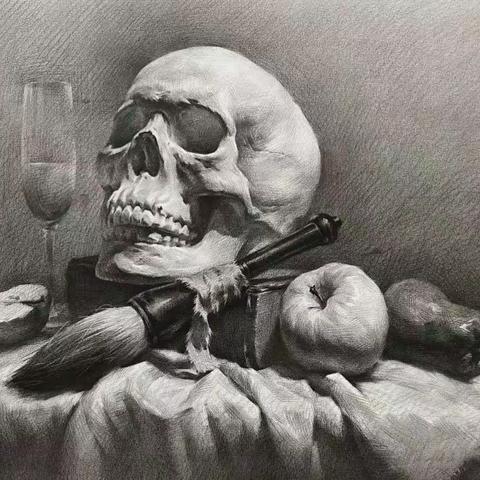 我在枫叶学素描