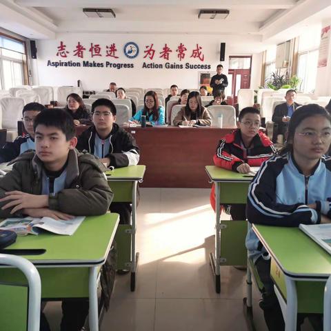 “春花烂漫，教研同行”——东营市教科院英语定点联系学校教学研讨活动