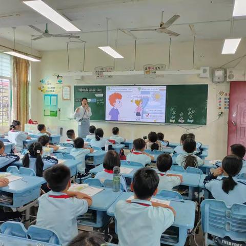 育才生态区小学英语第二次联片教研 ——2025年秋季丹州小学送教育才活动