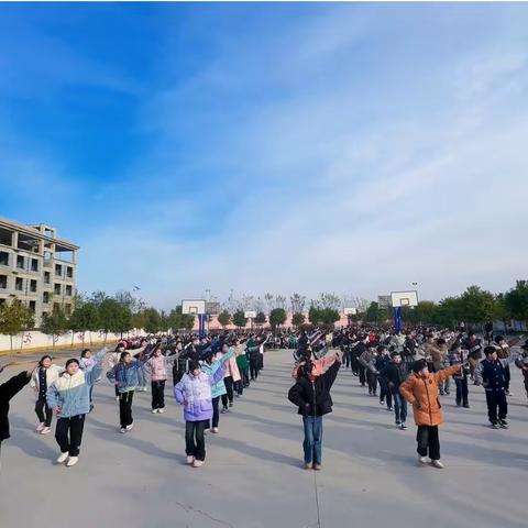 魅力课间操，阳光伴我行——李大庄乡第一小学广播体操大赛