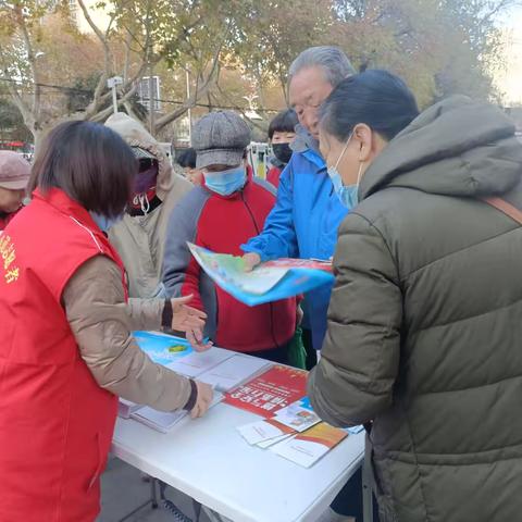 吴家堡街道办事处开展垃圾分类宣传活动