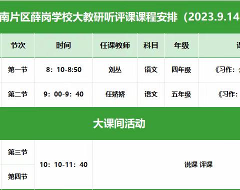 教研花开竞风采，同心掬得满庭芳——2023秋朱集中心校薛岗站教研活动纪实(三)