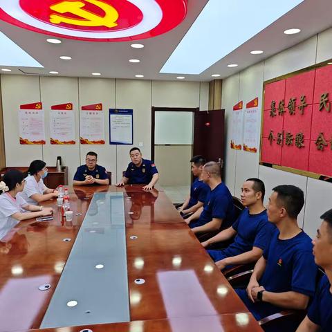 经开区消防救援大队：健康义诊进营区 筑牢红门健康盾