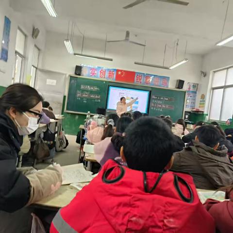 展课堂风采，促教师发展 —前张小学英语公开课教研活动