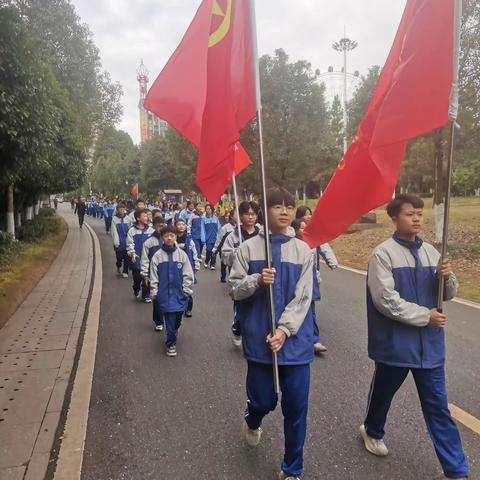 参观禁毒教育基地，共筑禁毒青春长城——蒙泉学校组织学生参观禁毒教育基地