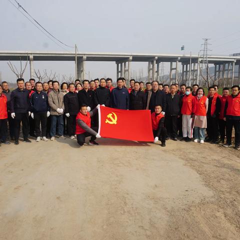 区农业农村局开展“筑梦乡村·情系三农”植树节活动