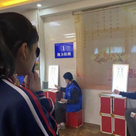 爱眼护眼 “睛”彩无限                     ———上饶市第六小学视力检测活动
