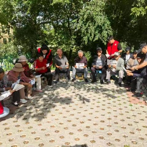 【繁荣街道】开展“感党恩 听党话 跟党走团结奋斗 全方位建设‘模范自治区’”宣讲