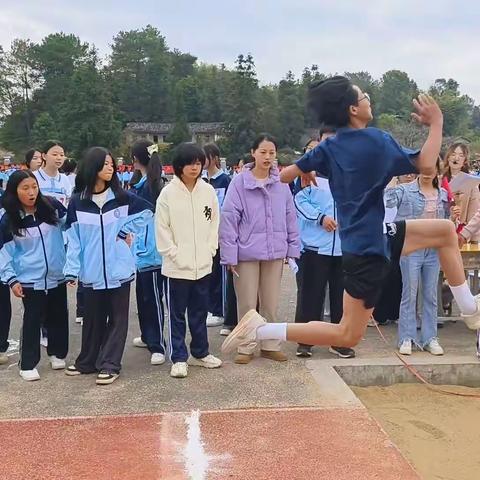 青春展风采，运动向未来——黄田初中2023年秋季运动会