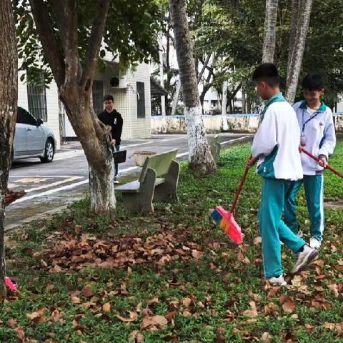 劳中悟美，动中长技——琼海市朝阳中学七（2）班劳动课