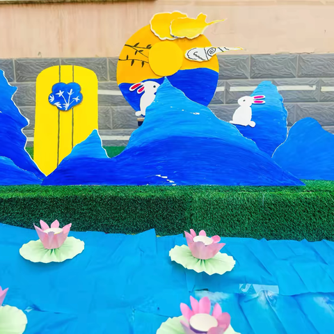 “月团圆，悦中秋”——榆中县金崖镇中心幼儿园中秋节活动纪实