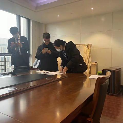 服务上门，融合营销——练市支行外拓南浔区法院