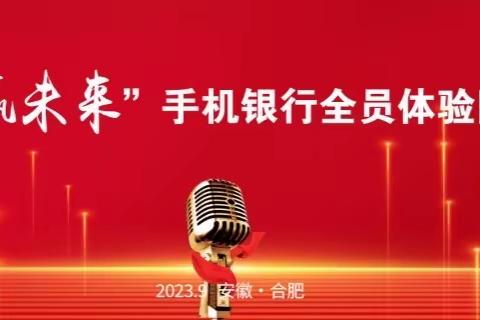 安徽分行成功举办“智赢未来”手机银行全员体验团队PK赛