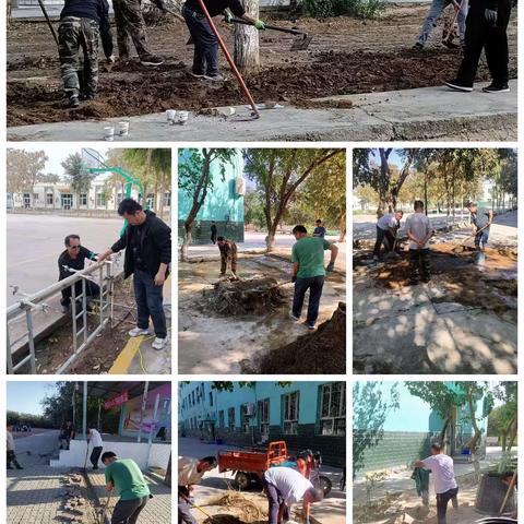 鄯善县吐峪沟中心学校环境整治工作（副本）