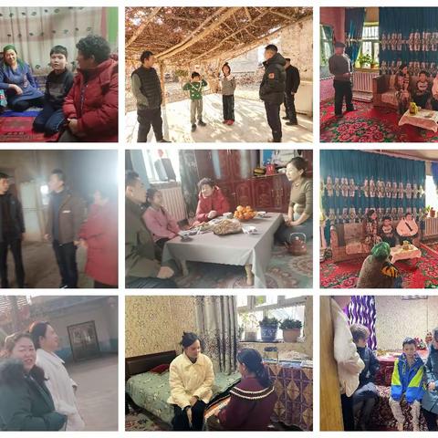 暖心家访，平安寒假，新年快乐！