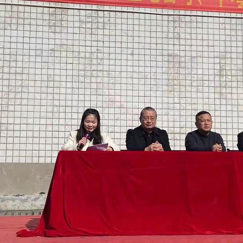 “同甘共苦，拼搏从此时；风雨兼程，成败在今年”——潘桥中学百日誓师大会