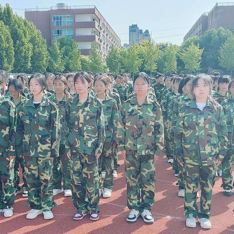 2023级大数据1班军训记录