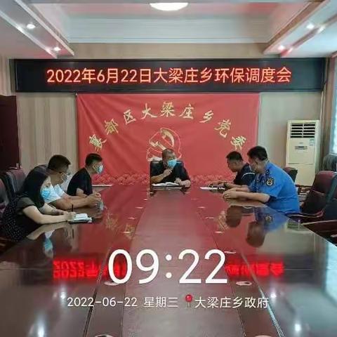 大梁庄乡政府2022年6月22日重点工作动态