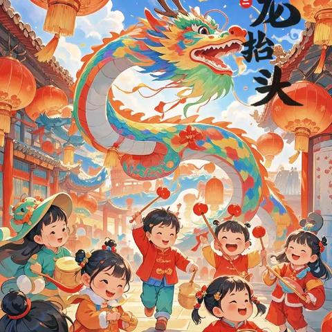 【六幼小二班】 ﻿萌娃趣探龙抬头 —— 二月二龙抬头主题系列活动