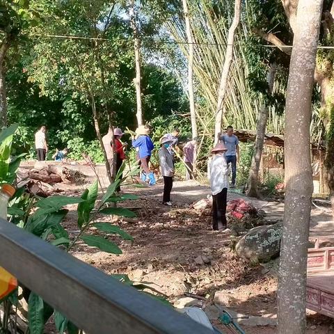 Community Clean-up Event in Maliang Village