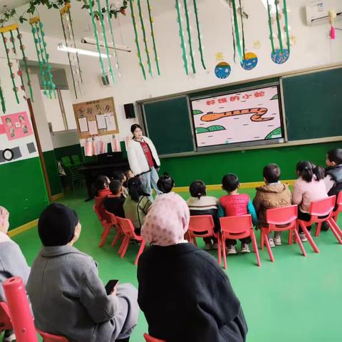 泾源县新民乡张台幼儿园家长开放日活动